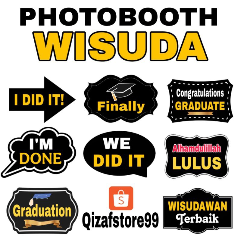 PHOTOBOOTH WISUDA | PHOTOPROPS Graduation