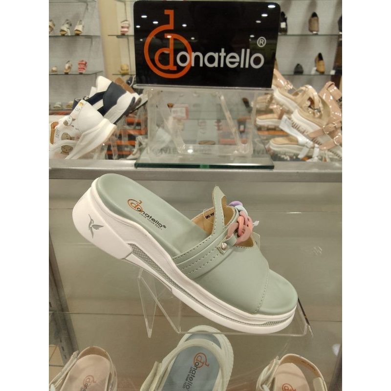 Sandal sepatu anak wanita donatello green
