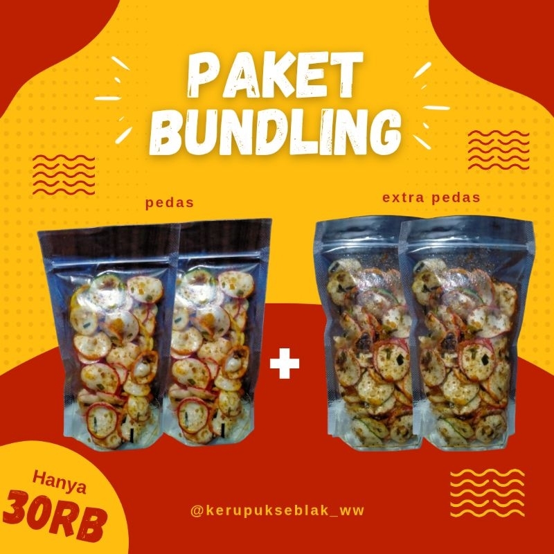 

PAKET BUNDLE KERUPUK SEBLAK EXTRA PEDAS CHILI OIL DAN PEDAS CHILI OIL
