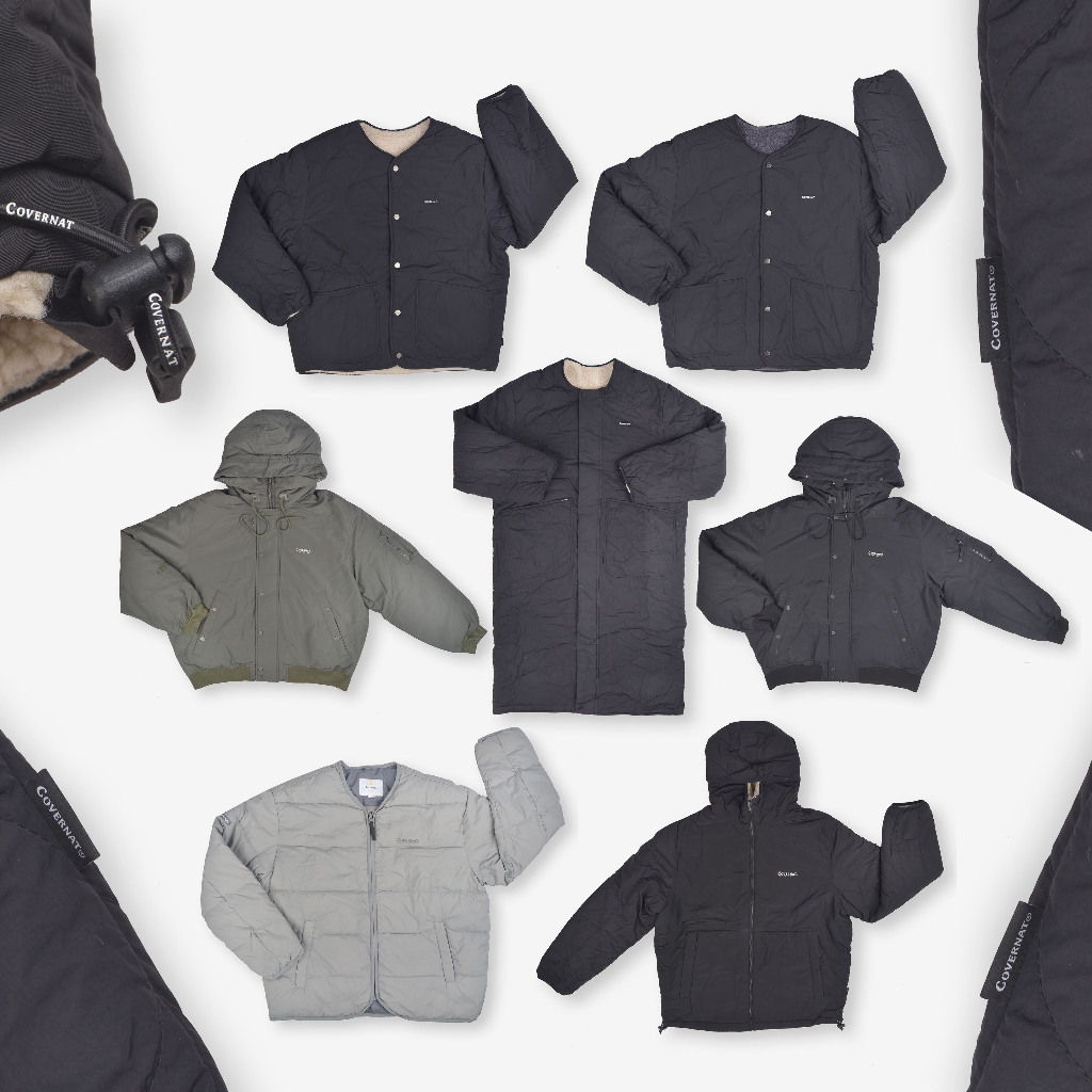 Jaim Jaket Mix Outdoor Hangat Tebal Sherpa & Down Jacket