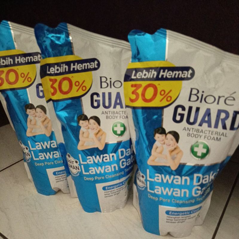 BIORE BODY WASH GUARD ENERGETIC COOL 800ML