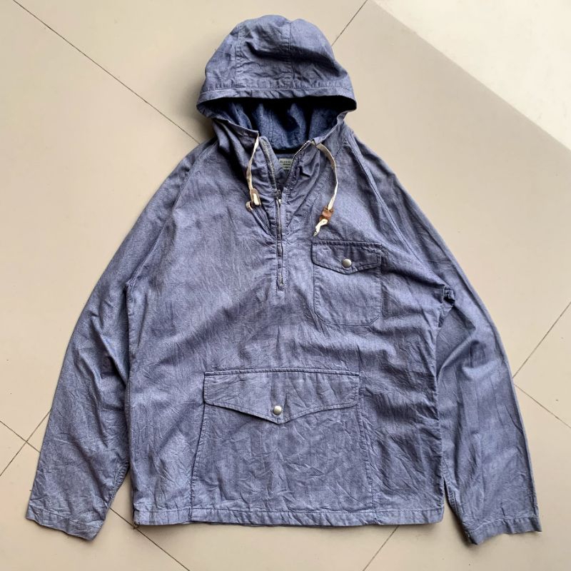 GLOBAL WORK JAKET CAGOUL SECOND ORIGINAL, HALFZIP