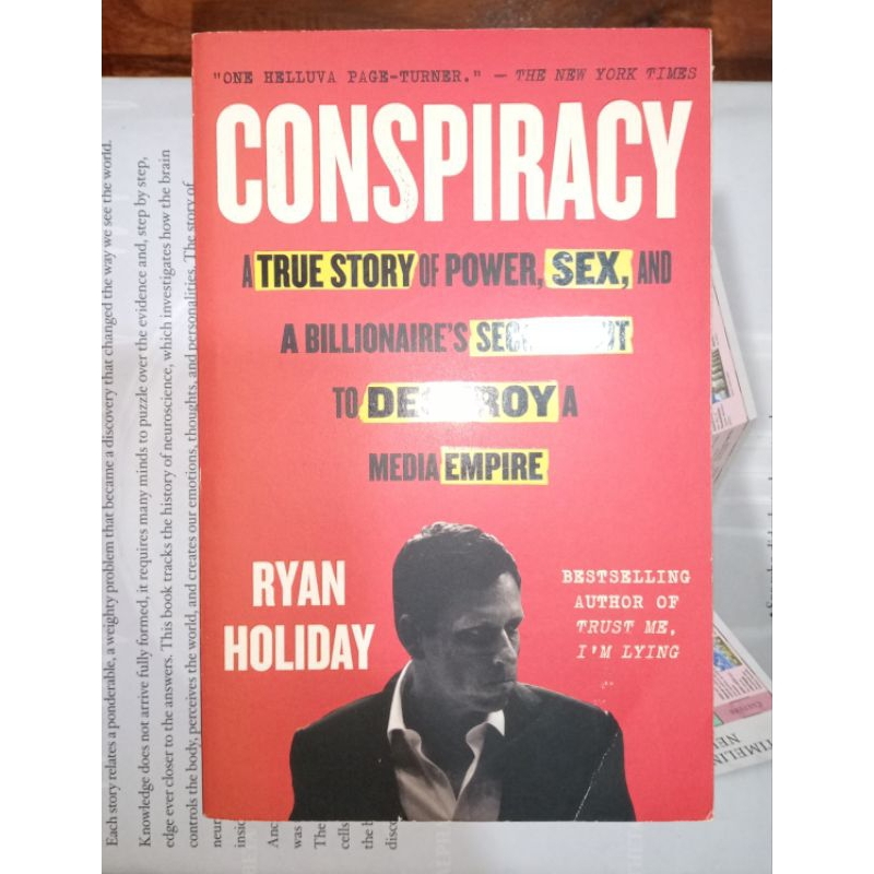 Conspiracy by Ryan Holiday - Original