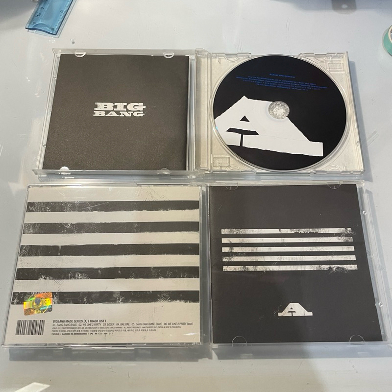 BIGBANG [A] MADE series album official YG - big bang GD Gdragon Seungri Taeyang Daesung TOP Cd dvd