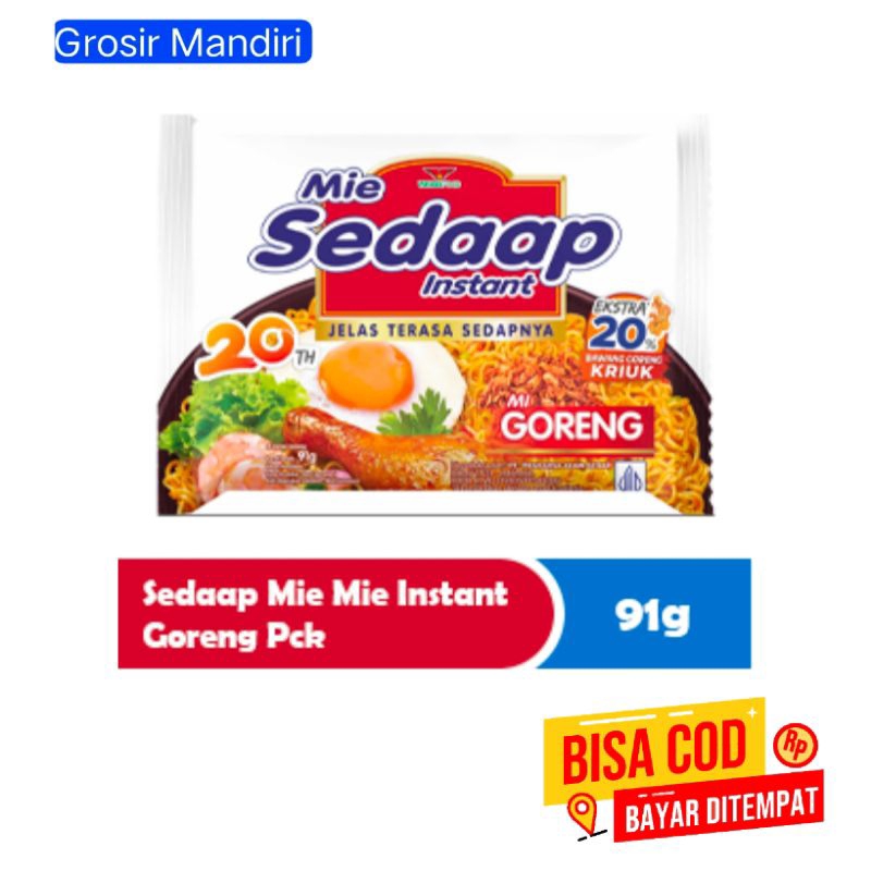 

Mie Sedap Goreng / Kuah - (Mie instan 1pcs)
