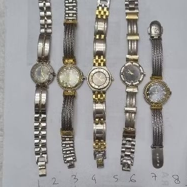 jam tangan arloji fashion rantai wanita  PHILIPPE CHARRIOL diamond VINTAGE premium jadul