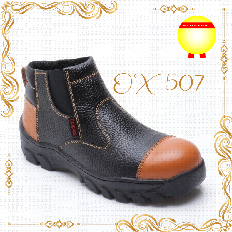 Sepatu Safety Octopus OX 507 Original 100000000000%
