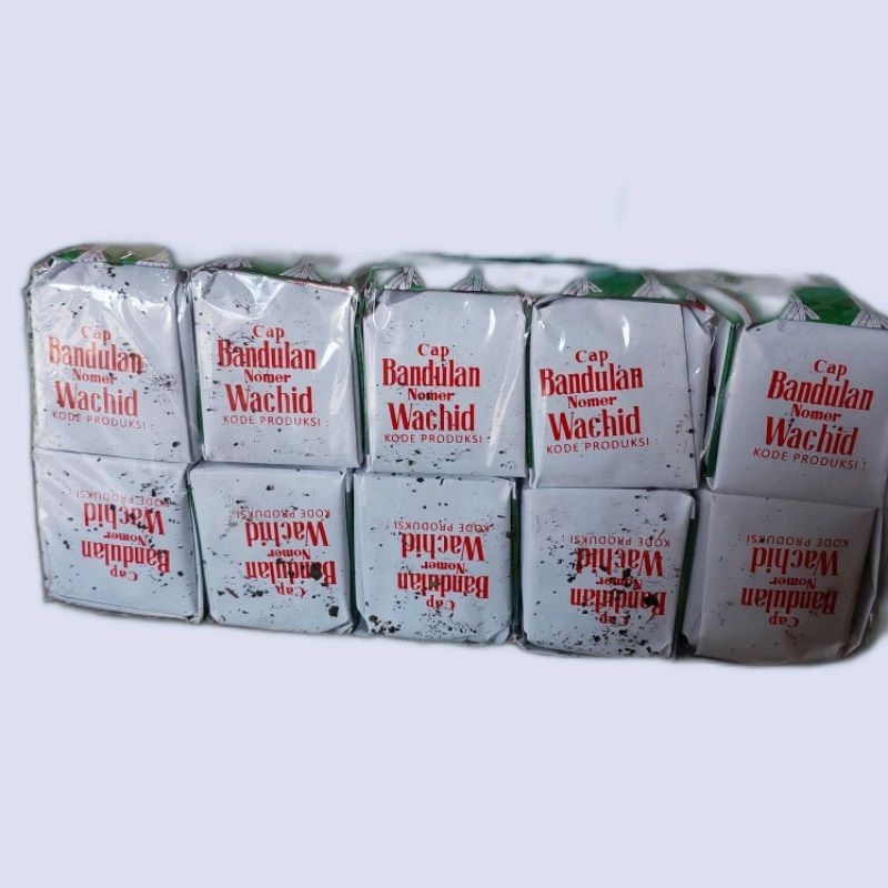 

Teh Bubuk Tjap Bandulan Putih 1 slop isi 10, Netto 40 gr per pcs