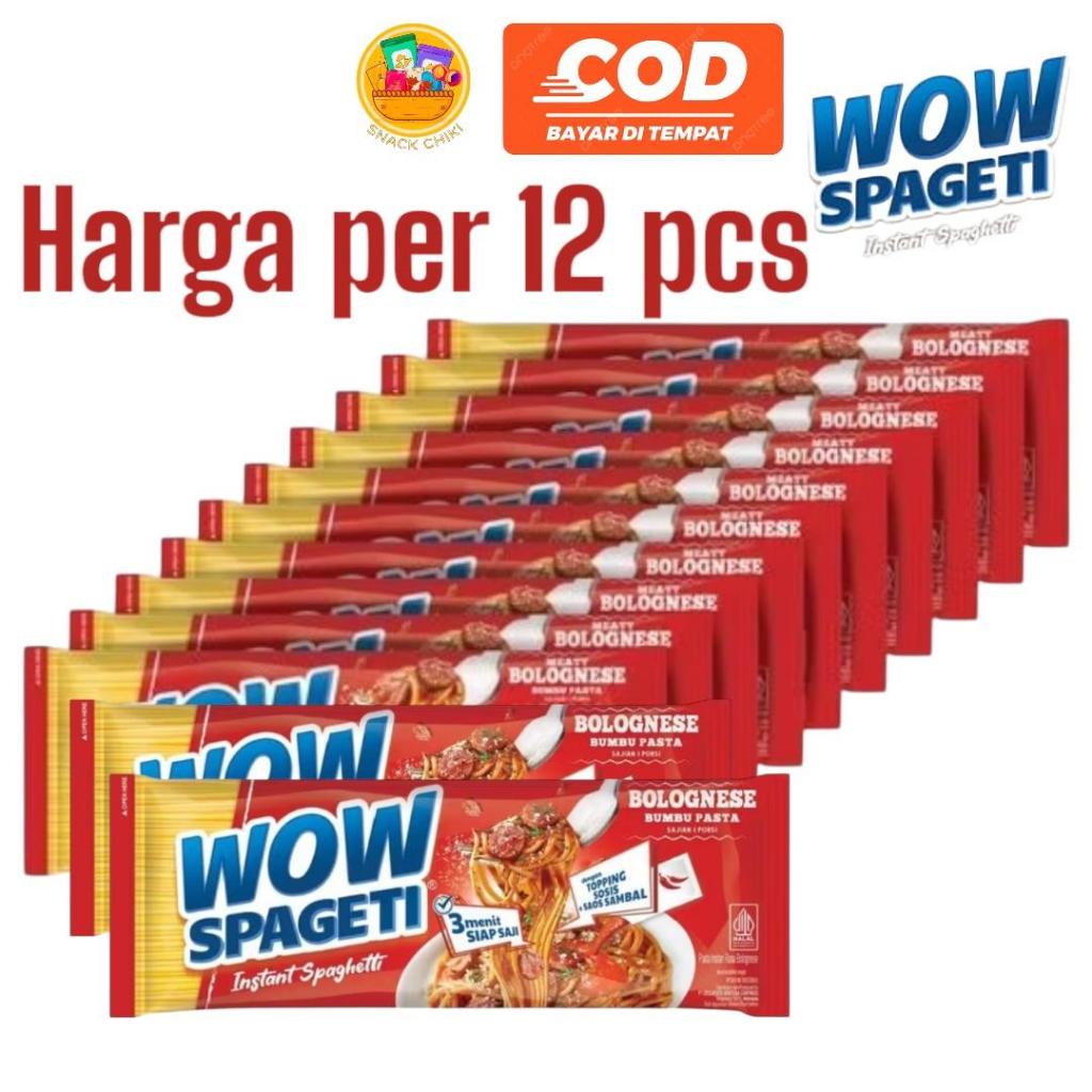 

MIE WOOW SPAGETI DENGAN RASA BOLOGNESE HARGA PER 12 PCS