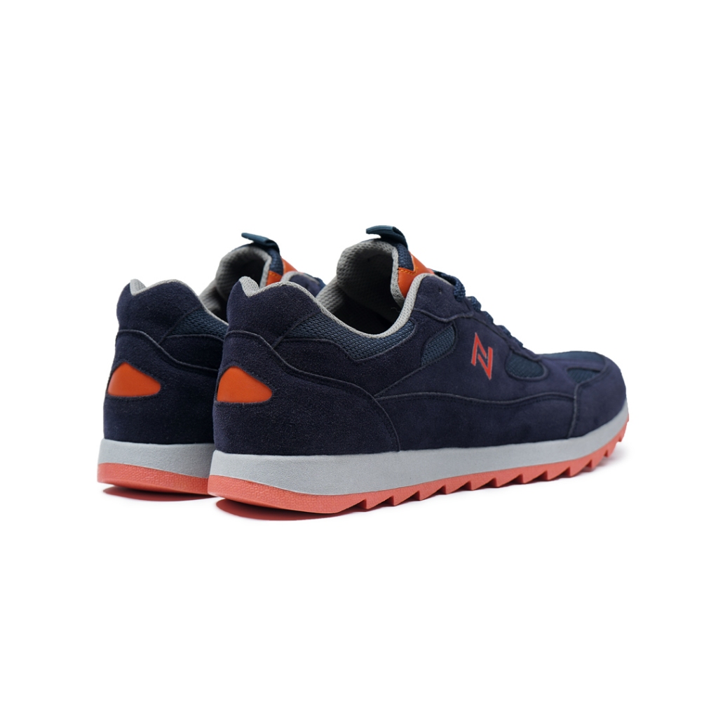 BALMAIN NAVY - Sepatu Sneakers Pria Sporty Man Shoes Naz x Sneakers Pedia