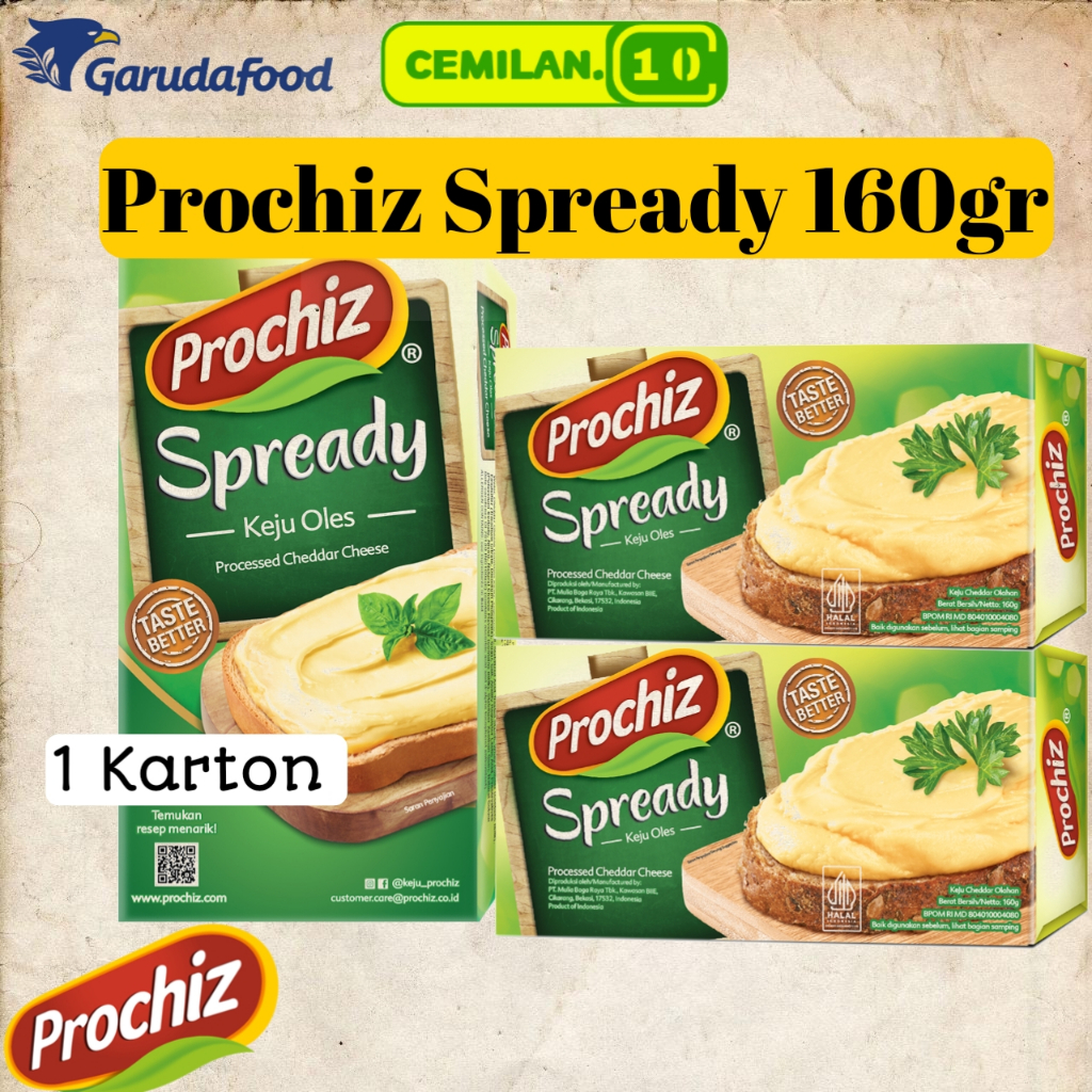 

keju prochiz spready oles 160gr 1 karton/48pcs
