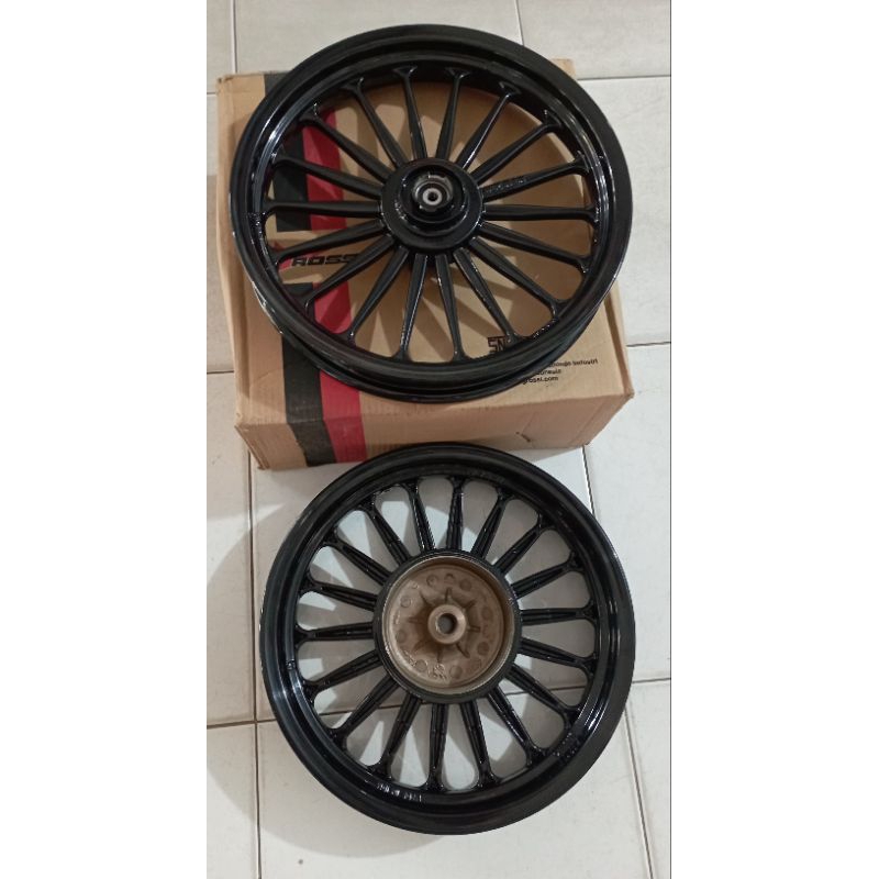 Velg Mio Sporty Galaxy Black Vrossi Veleg Mio Palang 18 hitam original Vrossi