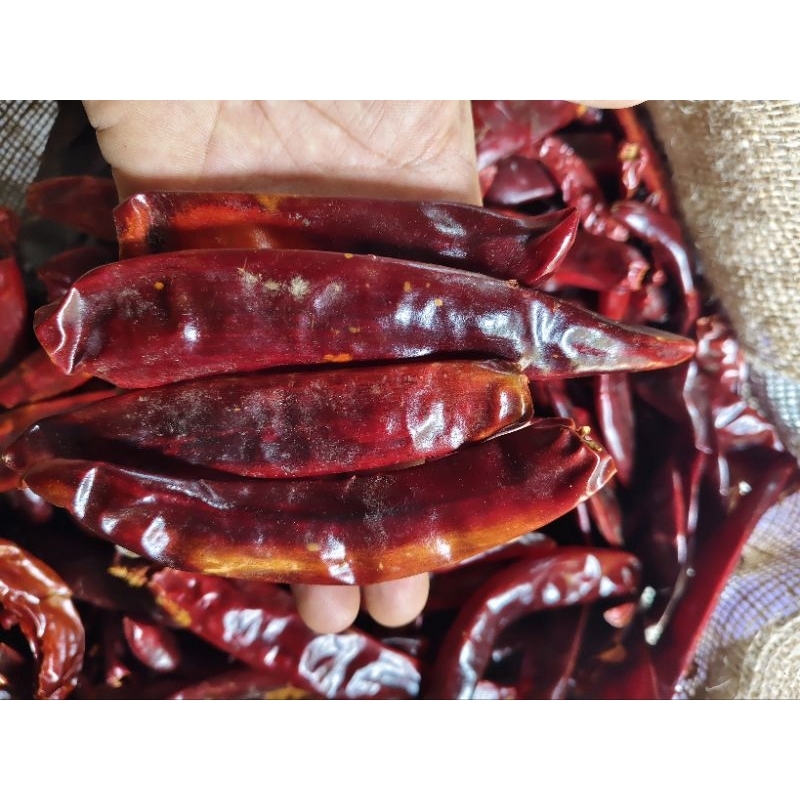 

1KG CABE MERAH BESAR KERING 'WONDER HOT' TIDAK PEDAS TANPA TANGKAI