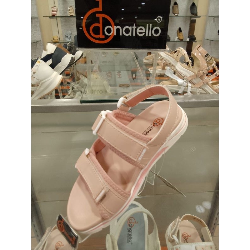 Sandal sepatu anak wanita donatello pink