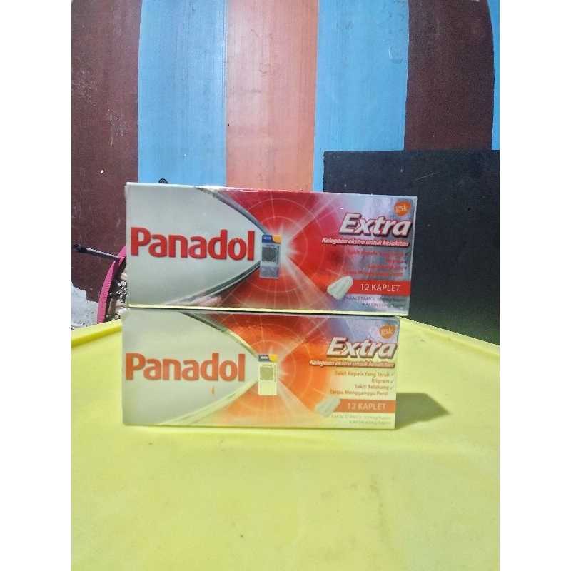 Panadol Extra isi 12 Tablet ( Malaysia )