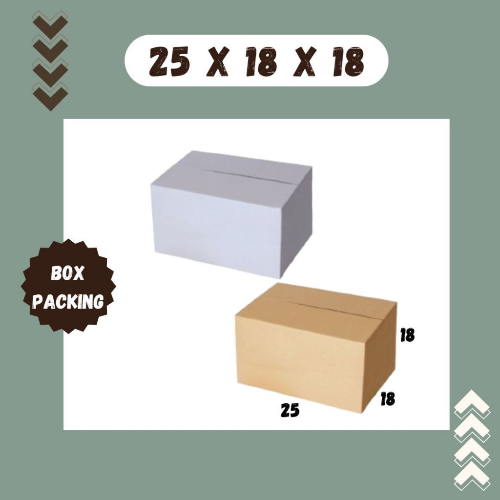 

Box 25x18x18 Kardus Packing A1 Olshop Karton Dus Souvenir Kotak Kemasan Sparepart Jamu Madu Assesoris Kosmetik