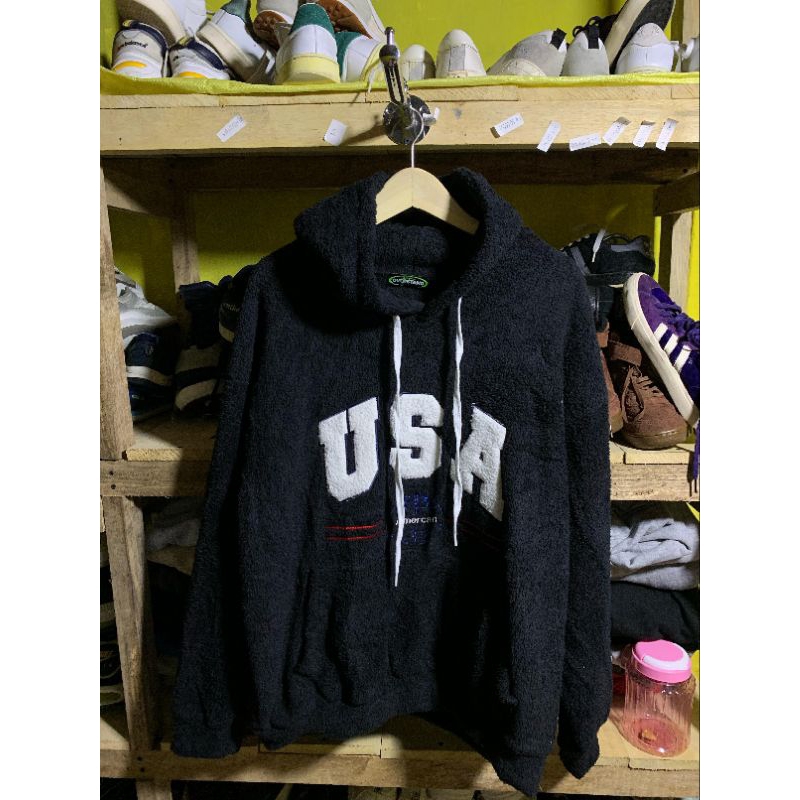 USA Sherpa Hoodie – AMERRY CITY(SECOND)