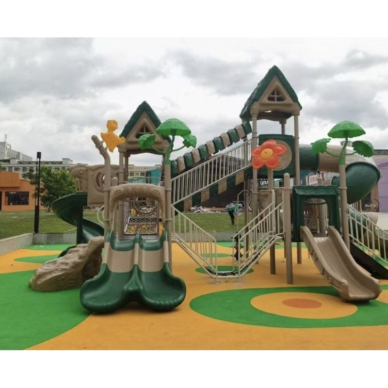 PLAYGROUND JUMBO LENGKAP OUTDOOR GALVANIS BESI PERUMAHAN SEKOLAH TAMAN BERMAIN PEROSOTAN DOUBLE SWIN