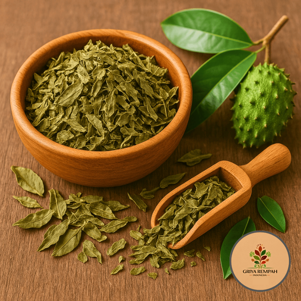 

DAUN SIRSAK KERING 100 GRAM Nangka Sabrang Rempah Herbal Simplisia Alami untuk Kesehatan Tradisional Antioksidan dan Daya Tahan Tubuh Ramuan Jamu Annona Muricata Durian Belanda