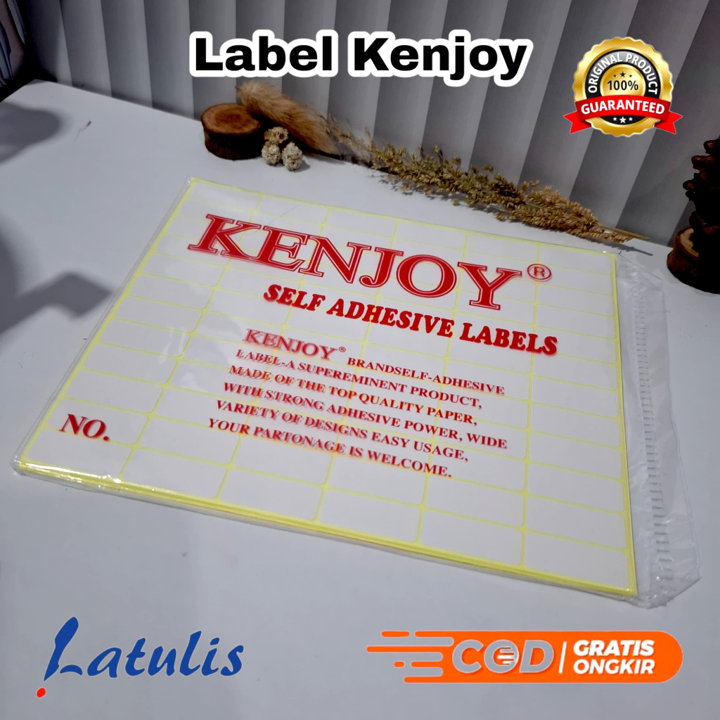 Label Undangan 103 112 113 123 Kenjoy Stiker Label Kertas Lebel Harga Label (3pack)