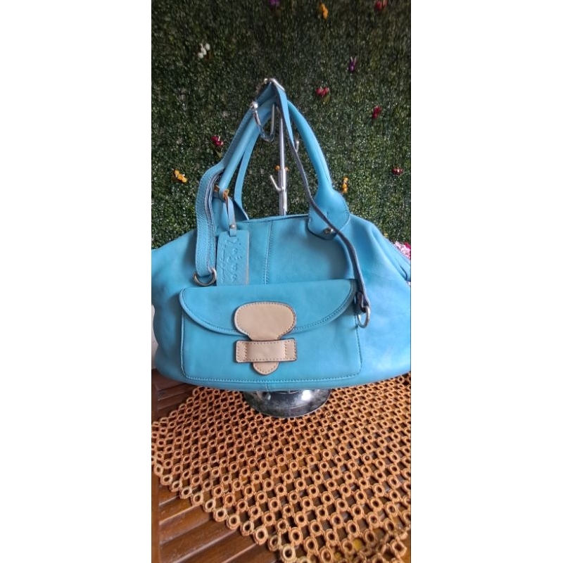 TAS WANITA YAJNA KULAS WARNA BIRU