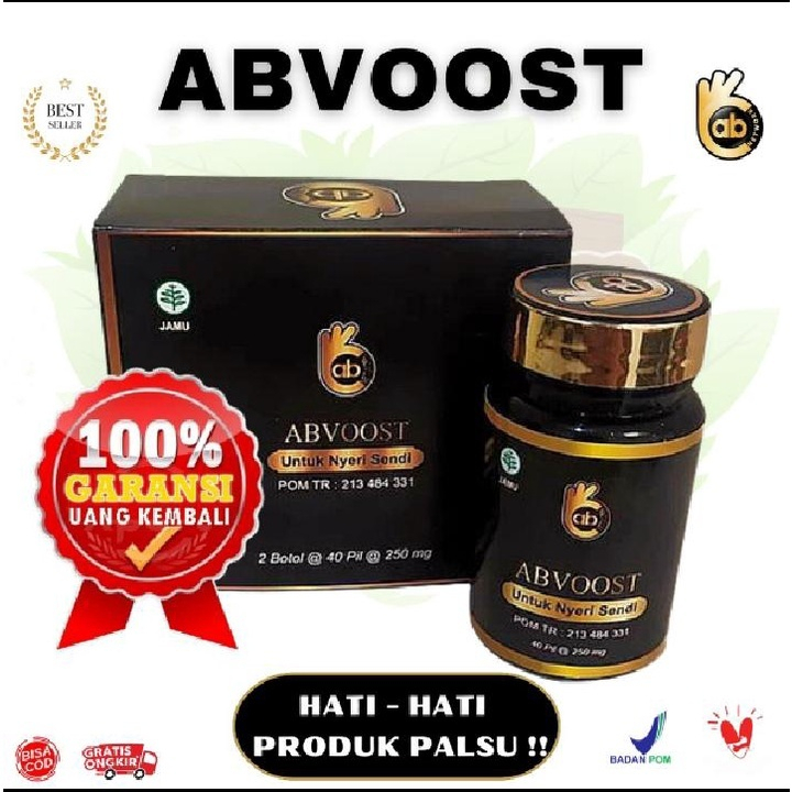 ABVOOST PIL HITAM AJAIB OBAT NYERI SENDI TERBAIK 100% ORIGINAL