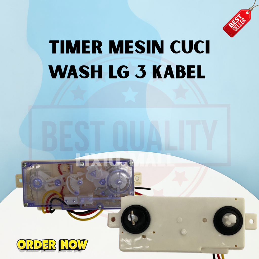 TIMER MESIN CUCI LG 3 KABEL 2 KNOP / TIMER KNOP MESIN CUCI LG 2 TABUNG WP1460R