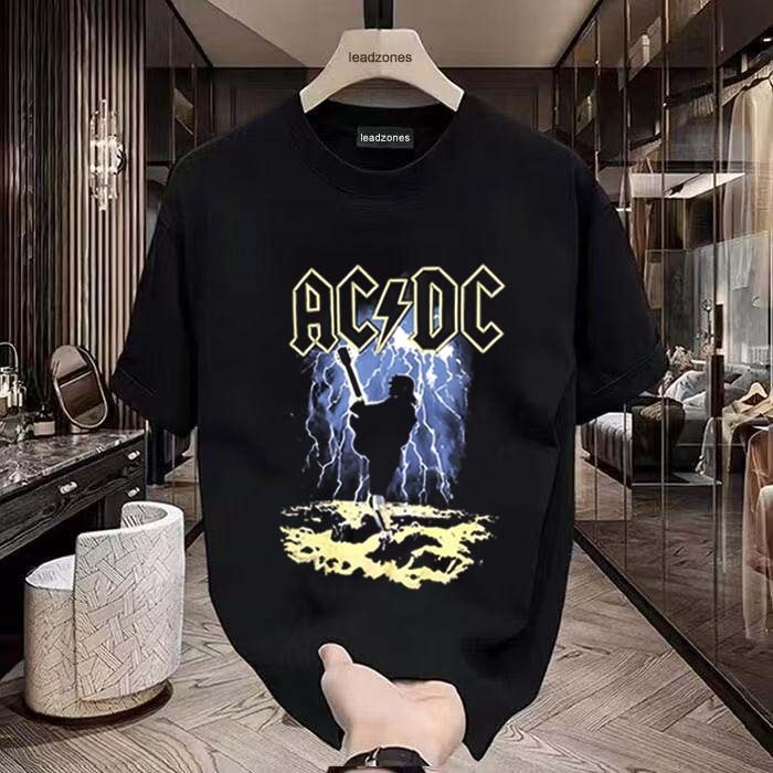 Grup musik rock ACDC baju oversize pria|kaos oversize pria |kaos oversize pria terbaru|kaos vintage 