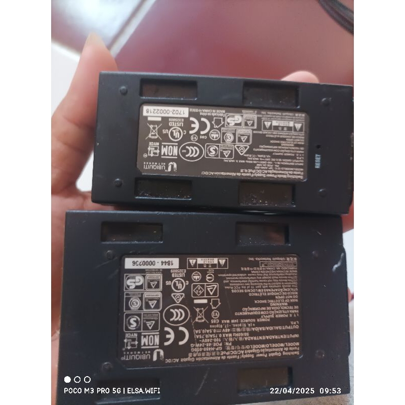 adaptor POE UBIQUITY ORIGINAL