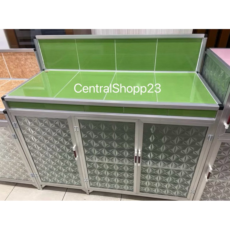 Rak kompor 3Pintu/Meja kompor 3Pintu/Rak piring