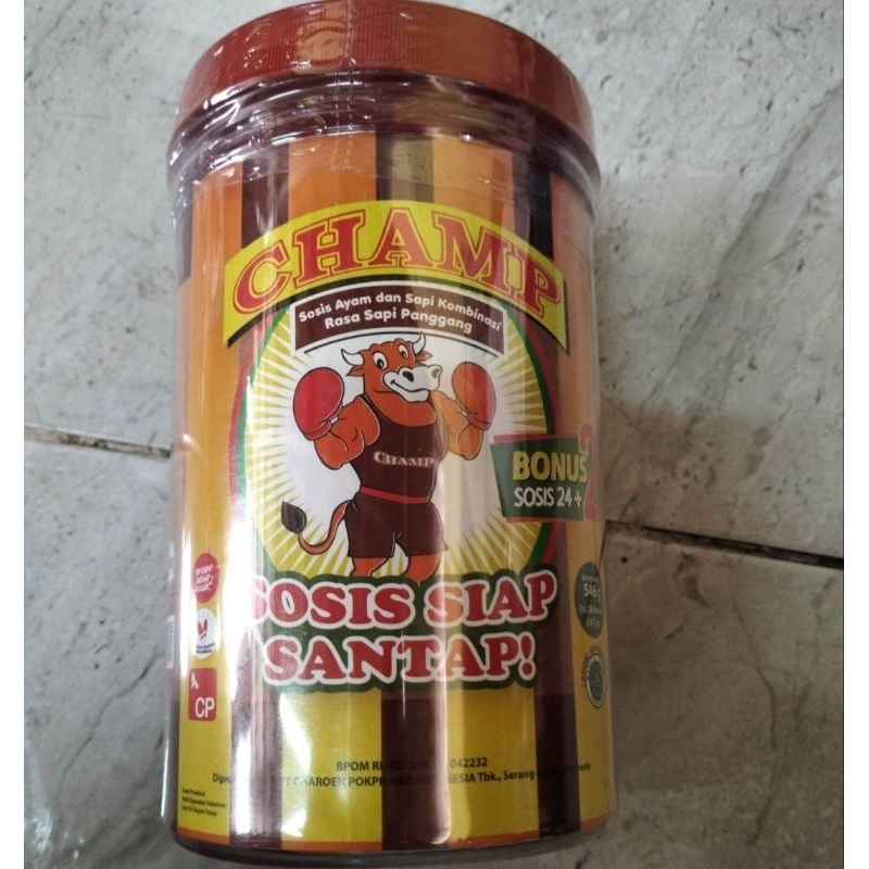 

Sosis champ toples isi 24+2