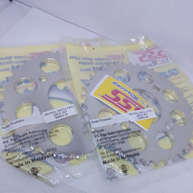 GEAR BELAKANG(SSS)428 MEGAPRO,VERZA,CRF,TIGER,GLPRO