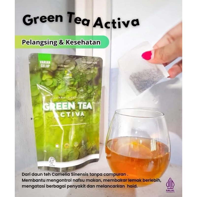 

readyy terlariss!!! green tea activa herbal alami!