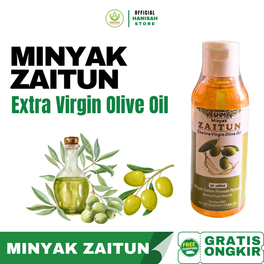 

MINYAK ZAITUN EXTRA VIRGIN | Ekstra Virgin Olive Oil | Minyak Zaitun Untuk Masak | Minyak Zaitun 100 %