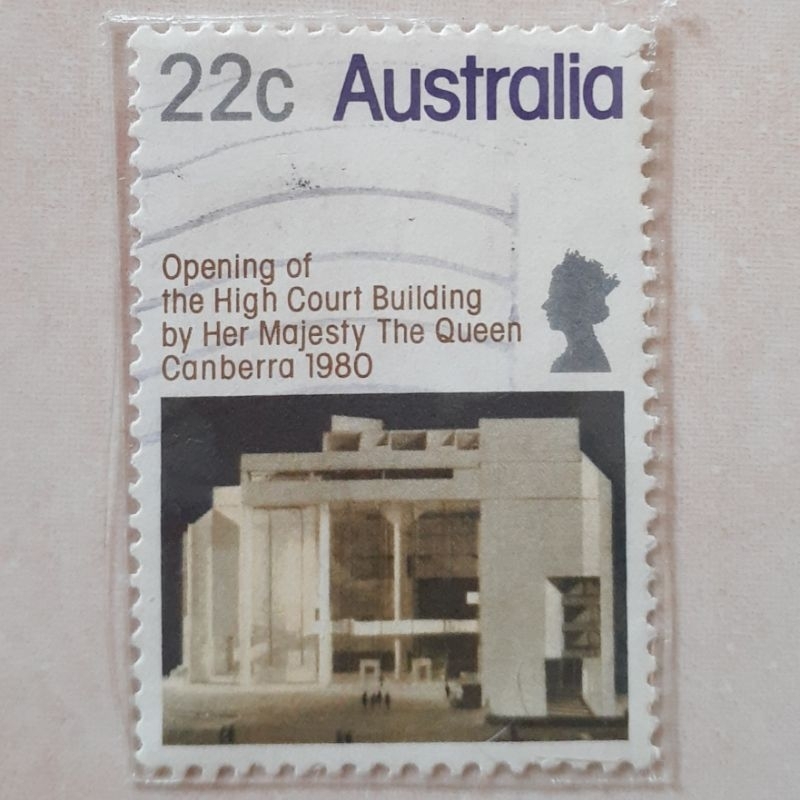 

Perangko Australia Opening of the High Court Building Tahun 1980