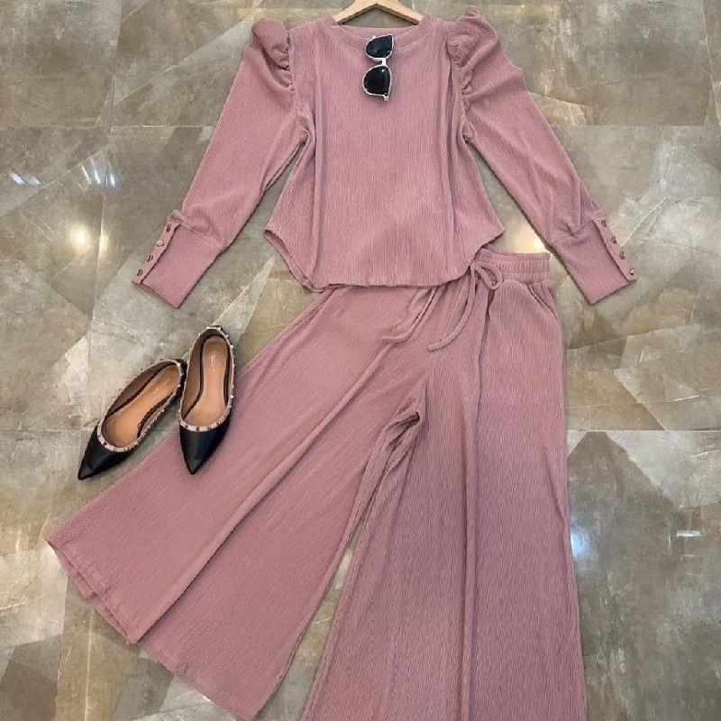 SETELAN KULOT WANITA BAHAN KNIT PREMIUM