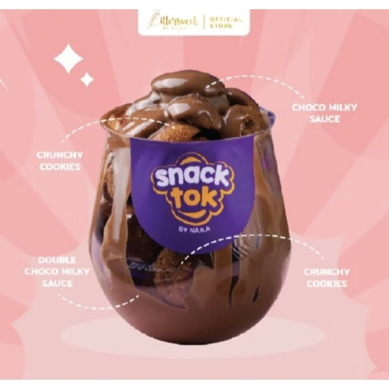 

BITTERSWEET BY NAJLA - SNACKTOK FULL COOKIES CHOCO MILKY