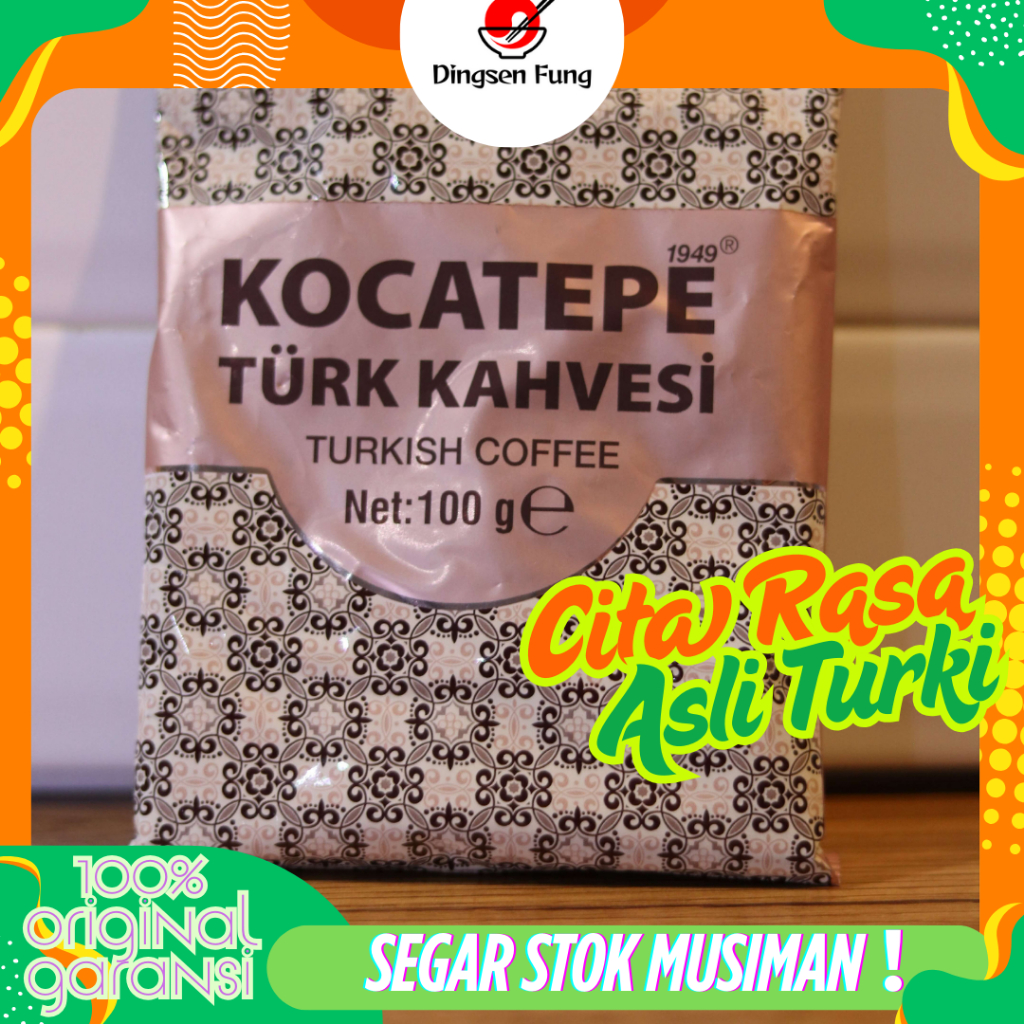 

Kocatepe Kopi Bubuk Turki Asli Kahvesi 100g