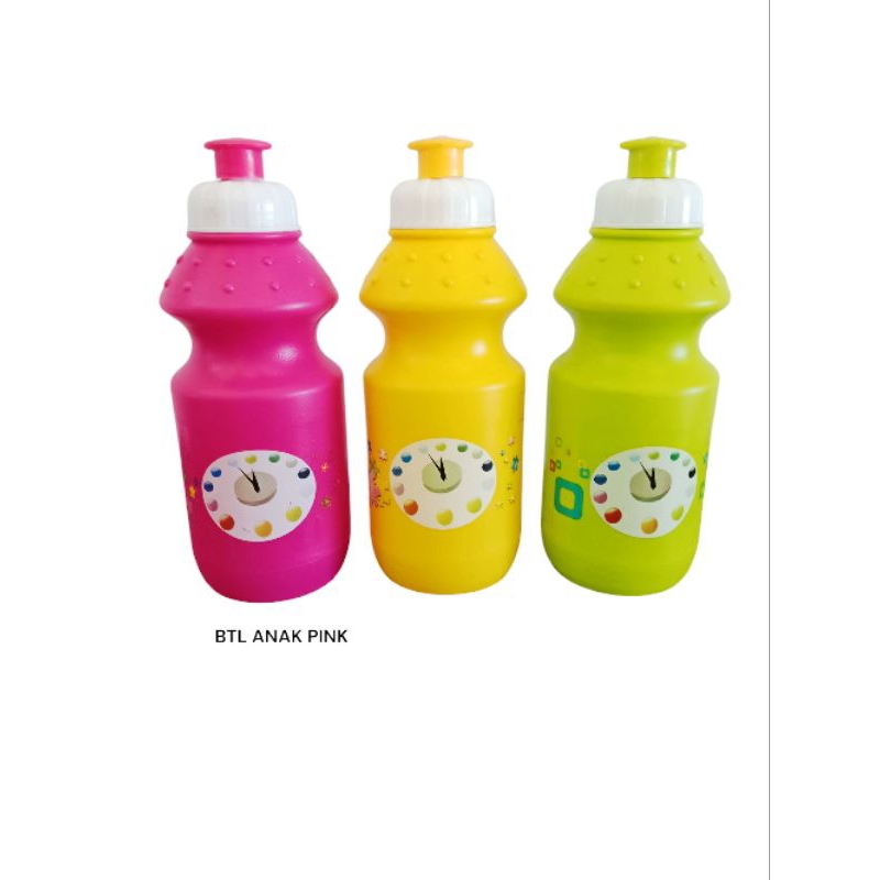 Botol Transparan/ Botol Minum/ Water Bottle/ Tumbler Olahraga/ Botol Portable / Botol Minum Plastik 