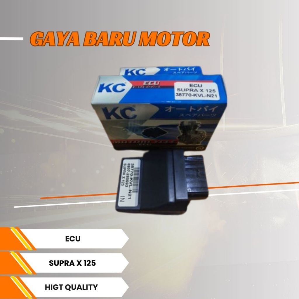 ECU SUPRA X 125 ECU ECM CDI SUPRA X 125 38770-KVL-N21
