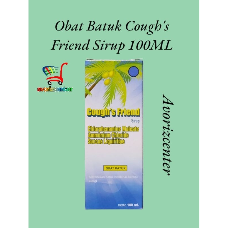 

Obat Batuk COUGH FRIEND Syrup 100ML