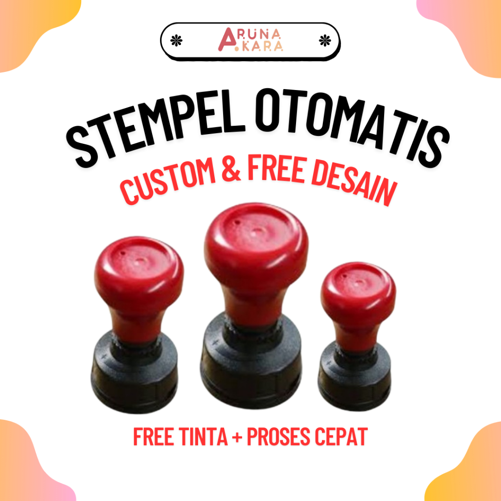 

Stempel Kilat Otomatis Bulat Logo stempel Lunas perusahaan sekolah free Desain