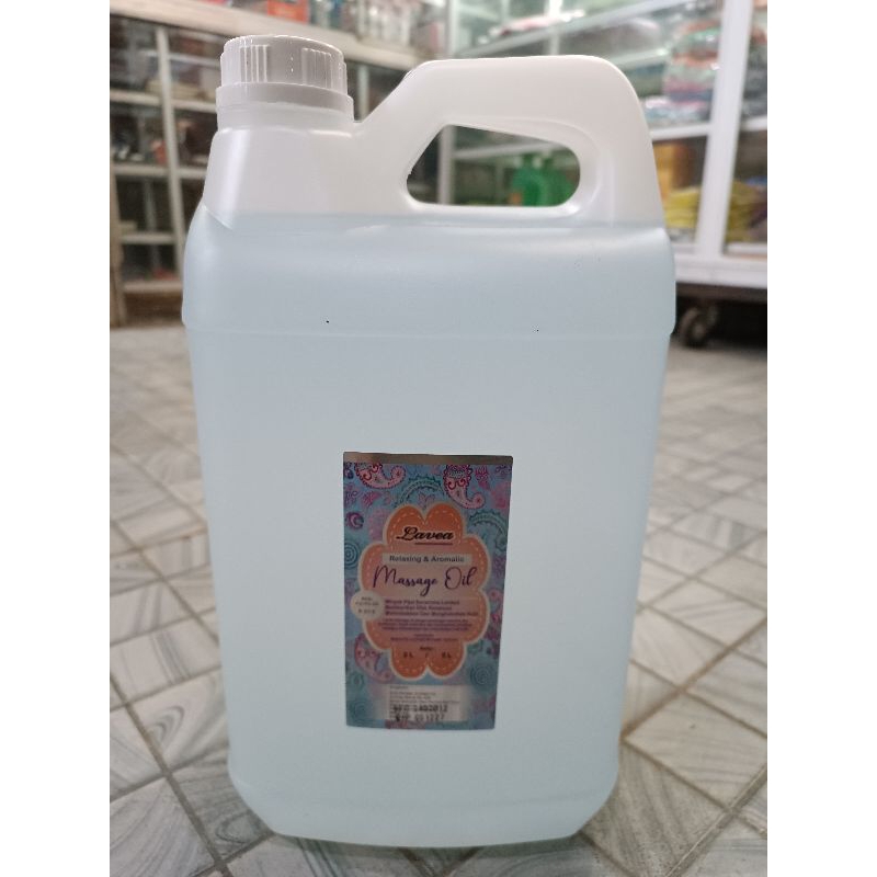 Lavea massage oil 5liter/ minyak urut literan