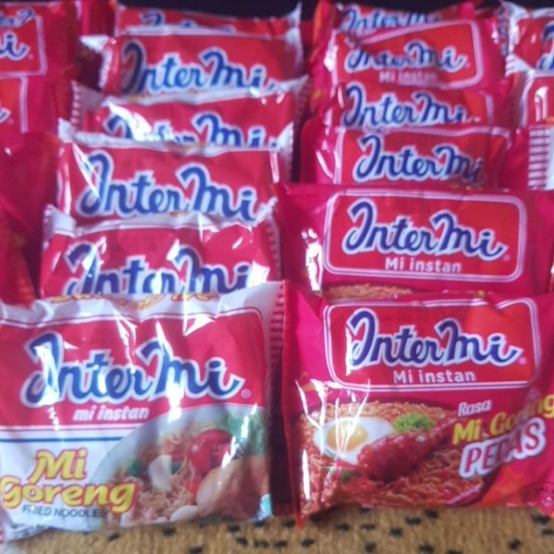 

InterMi#Mi Goreng Instan#Rasa Pedas#Rasa Friend Noodles#