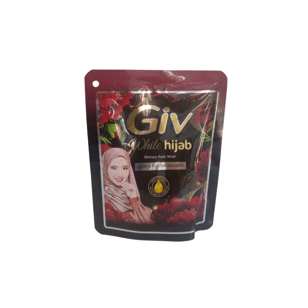 GIV WHITE HIJAB OUD&GLUTACINAMIDE 60ML
