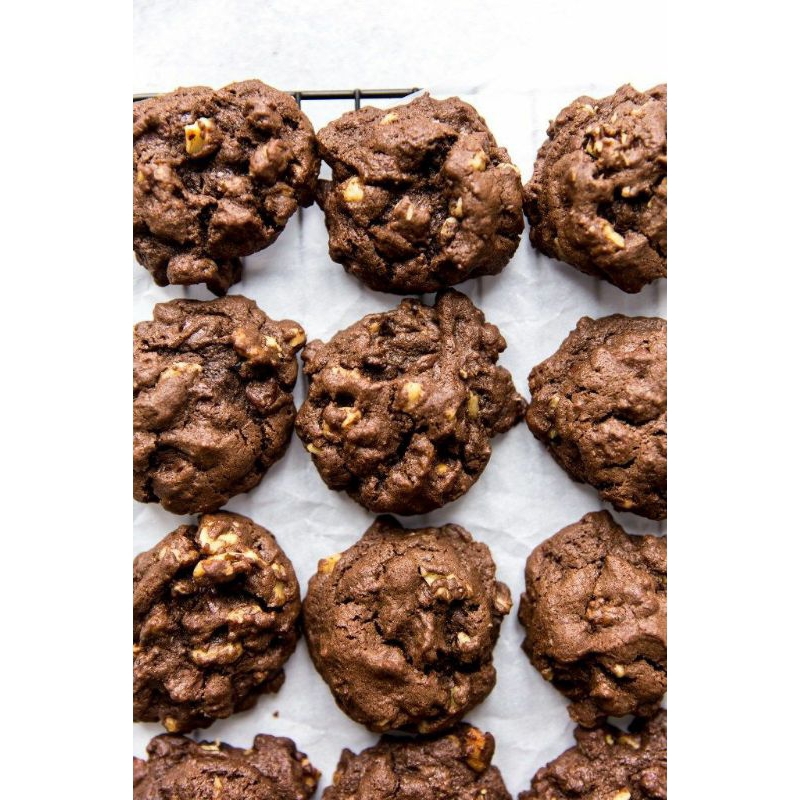 

Crunchy Choco Nut / Cookies Coklat Kacang 250GRAM