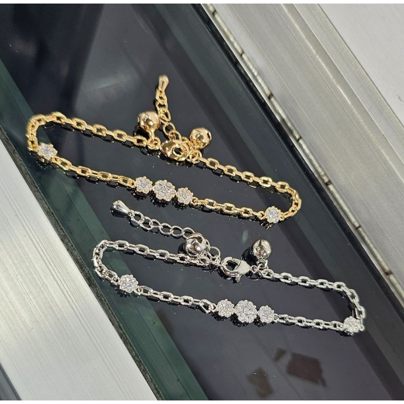 gelang rhodium, gelang mata ,gelang dewasa