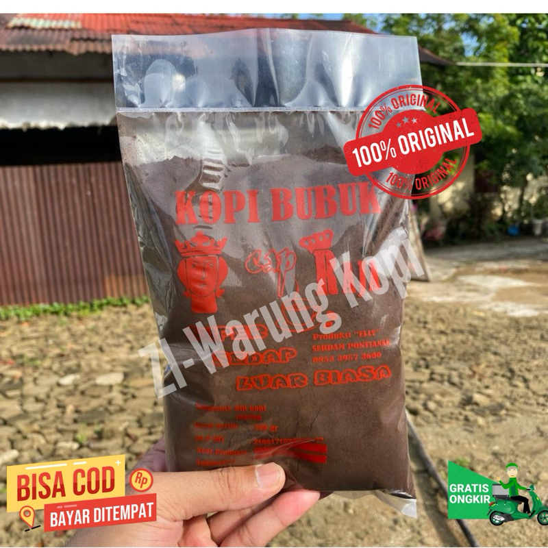 

Kopi bubuk/Bubuk Kopi berat 500 gram Asli Pontianak