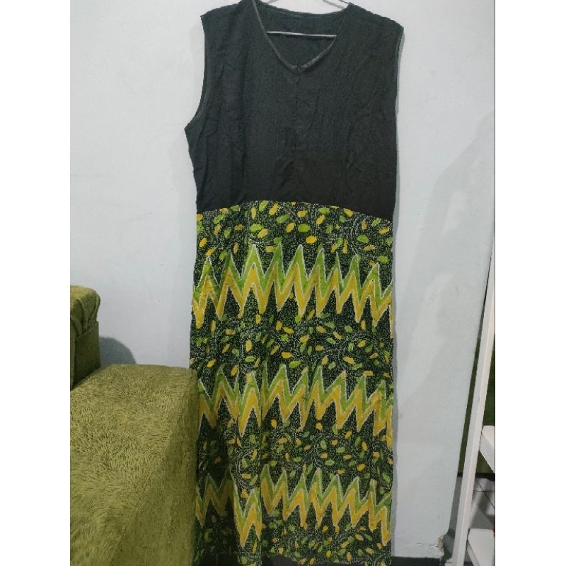 preloved gamis kutung batik tulis