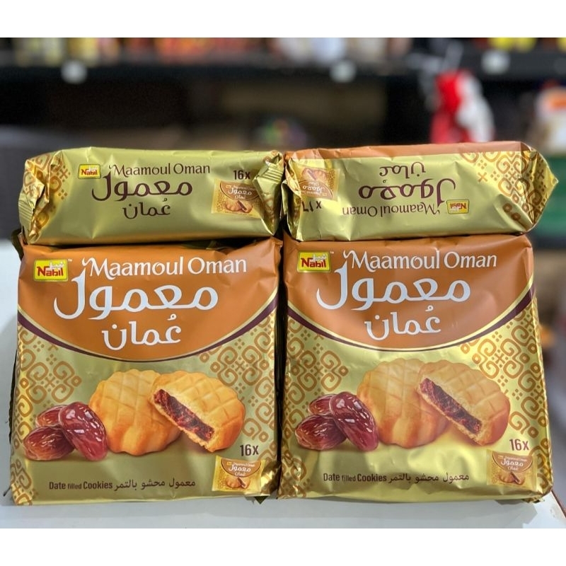 

Biskuit Kurma Maamoul Oman / Biskut Arab Enak dan Sehat isi 6pcs
